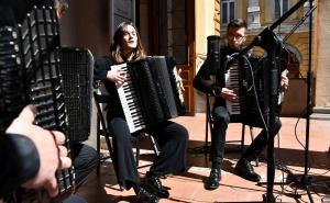 Foto: A. K. / Radiosarajevo.ba / Mladi muzičari obilježili godišnjicu opsade Sarajeva